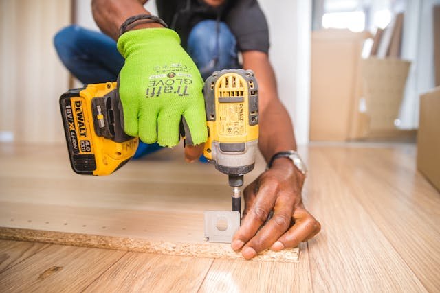 Laminated Floor installation